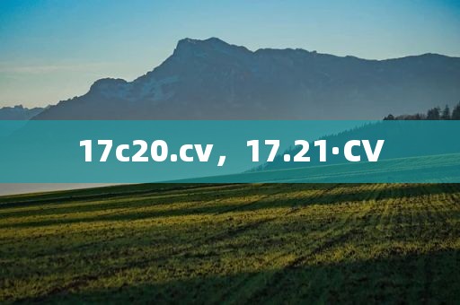 17c20.cv，17.21·CV