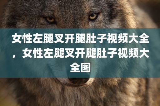 女性左腿叉开腿肚子视频大全，女性左腿叉开腿肚子视频大全图