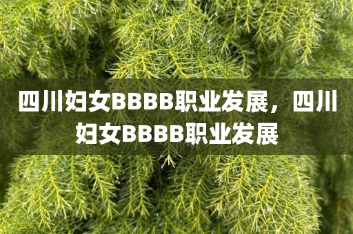四川妇女BBBB职业发展，四川妇女BBBB职业发展