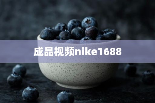 成品视频nike1688