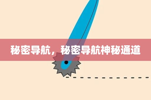 秘密导航，秘密导航神秘通道