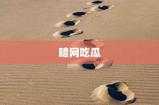 暗网吃瓜