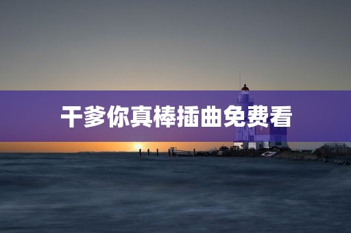 干爹你真棒插曲免费看
