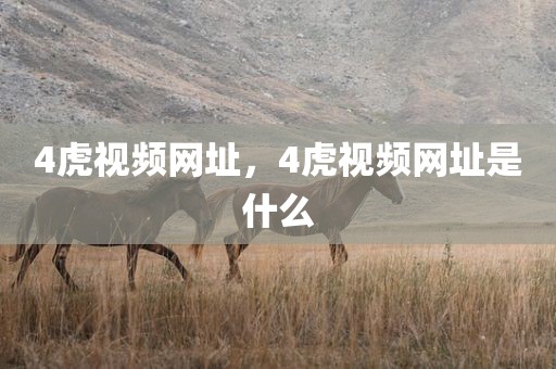 4虎视频网址，4虎视频网址是什么