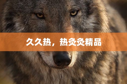 久久热，热灸灸精品