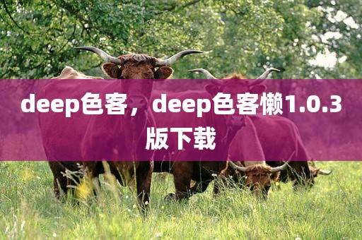 deep色客，deep色客懒1.0.3版下载
