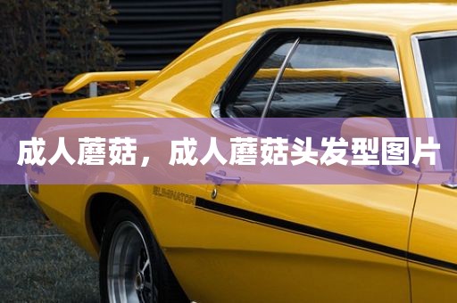 成人蘑菇，成人蘑菇头发型图片