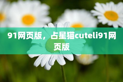 91网页版，占星猫cuteli91网页版