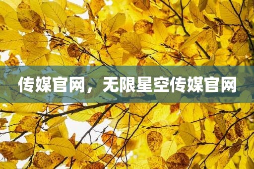 传媒官网，无限星空传媒官网