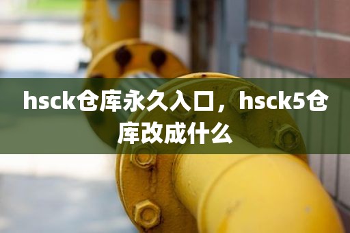 hsck仓库永久入口，hsck5仓库改成什么