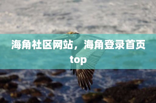 海角社区网站，海角登录首页top