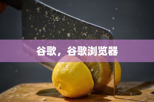 谷歌，谷歌浏览器