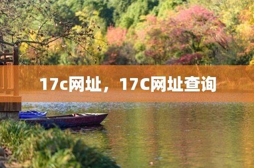 17c网址，17C网址查询
