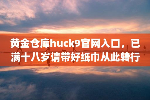 黄金仓库huck9官网入口，已满十八岁请带好纸巾从此转行