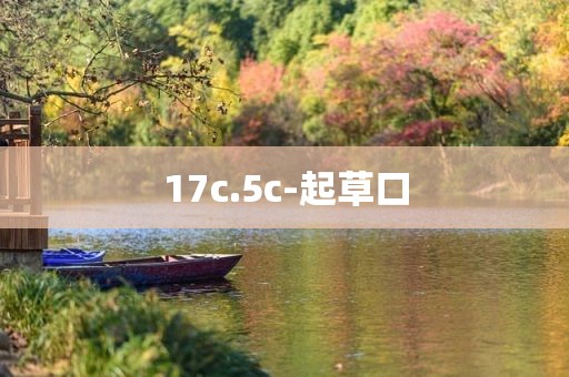 17c.5c-起草口