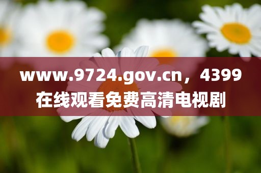 www.9724.gov.cn，4399在线观看免费高清电视剧