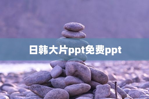 日韩大片ppt免费ppt