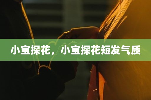 小宝探花，小宝探花短发气质