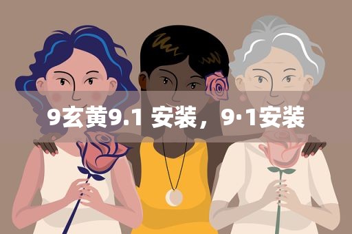 9玄黄9.1 安装，9·1安装