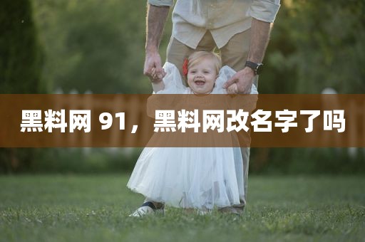 黑料网 91，黑料网改名字了吗