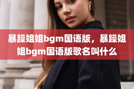 暴躁姐姐bgm国语版，暴躁姐姐bgm国语版歌名叫什么