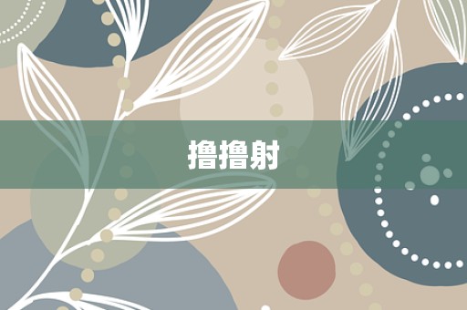 撸撸射