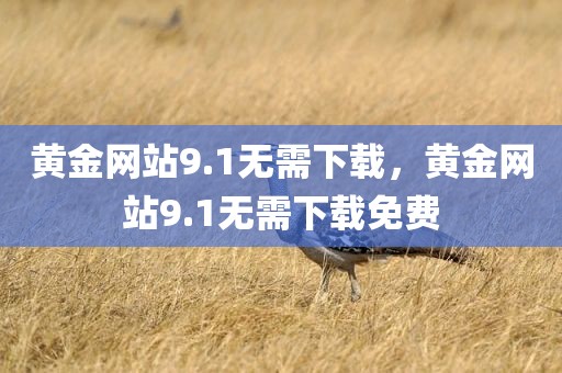 黄金网站9.1无需下载，黄金网站9.1无需下载免费