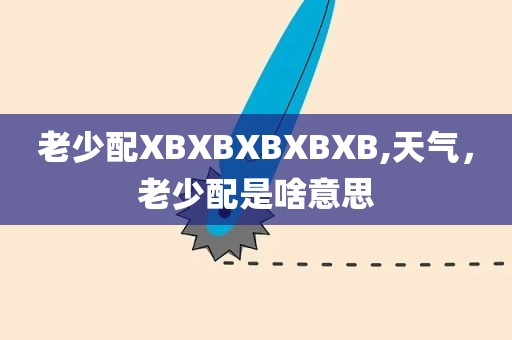 老少配XBXBXBXBXB,天气，老少配是啥意思
