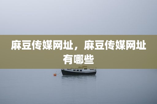 麻豆传媒网址，麻豆传媒网址有哪些