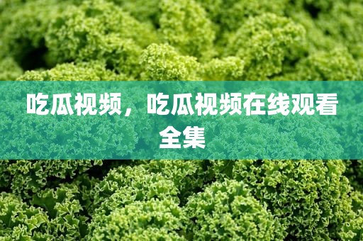 吃瓜视频，吃瓜视频在线观看全集
