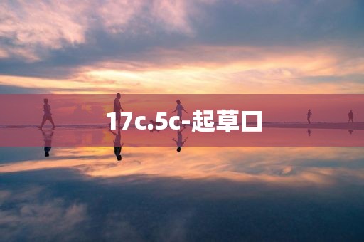 17c.5c-起草口