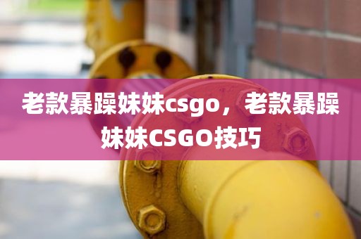 老款暴躁妹妹csgo，老款暴躁妹妹CSGO技巧