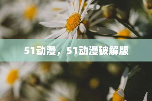 51动漫，51动漫破解版