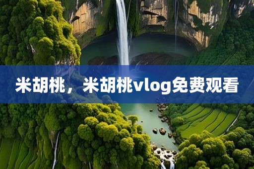 米胡桃，米胡桃vlog免费观看