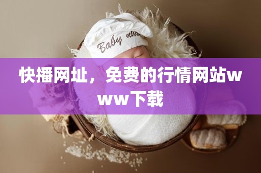 快播网址，免费的行情网站www下载