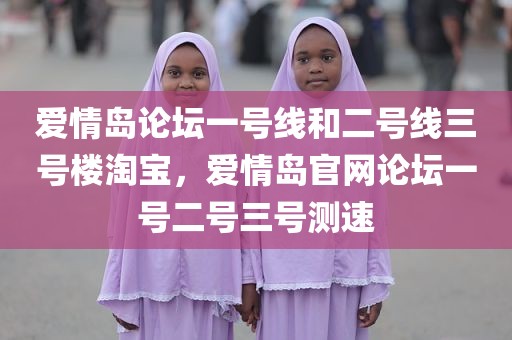 爱情岛论坛一号线和二号线三号楼淘宝，爱情岛官网论坛一号二号三号测速