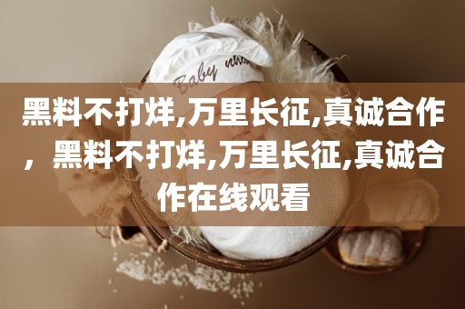 黑料不打烊,万里长征,真诚合作，黑料不打烊,万里长征,真诚合作在线观看