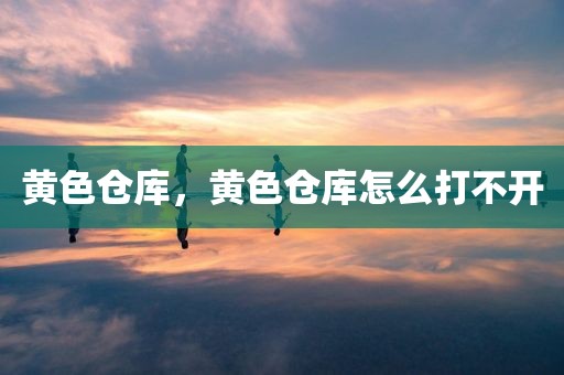 黄色仓库，黄色仓库怎么打不开