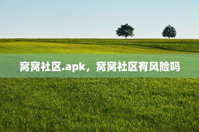 窝窝社区.apk，窝窝社区有风险吗