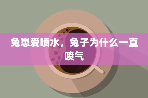 兔崽爱喷水，兔子为什么一直喷气