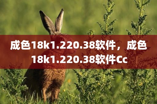 成色18k1.220.38软件，成色18k1.220.38软件Cc
