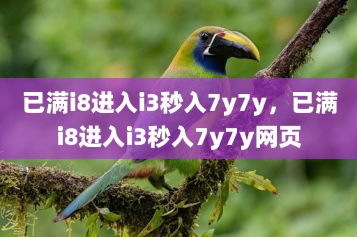 已满i8进入i3秒入7y7y，已满i8进入i3秒入7y7y网页