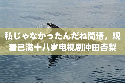 私じゃなかったんだね简谱，观看已满十八岁电视剧冲田杏梨