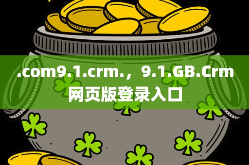 .com9.1.crm.，9.1.GB.Crm网页版登录入口