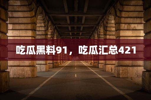 吃瓜黑料91，吃瓜汇总421