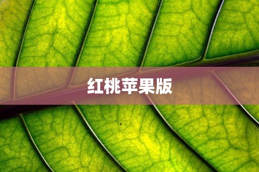 红桃苹果版