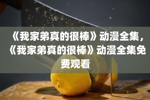 《我家弟真的很棒》动漫全集，《我家弟真的很棒》动漫全集免费观看