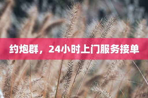 约炮群，24小时上门服务接单