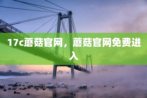 17c蘑菇官网，蘑菇官网免费进入