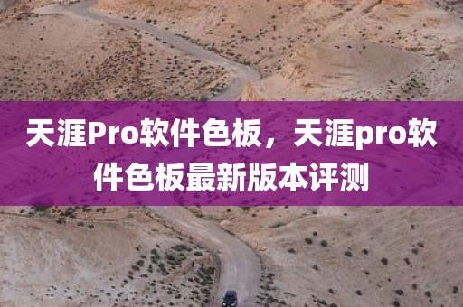 天涯Pro软件色板，天涯pro软件色板最新版本评测